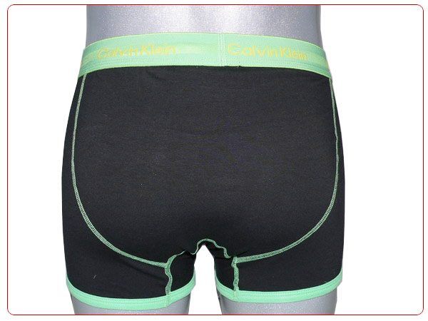 Boxer Calvin Klein Hombre 365 Verde Negro